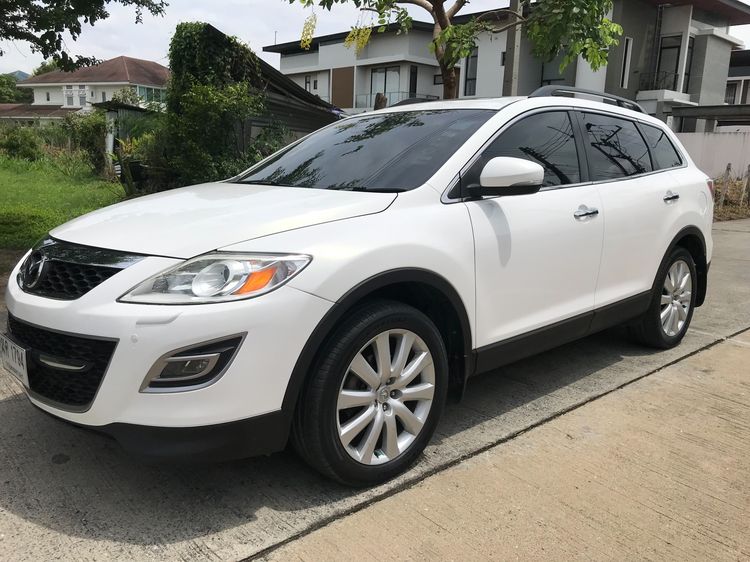 Mazda CX-9 2010 3.7 4WD Utility-car เบนซิน ไม่ติดแก๊ส เกียร์อัตโนมัติ ขาว รูปที่ 3