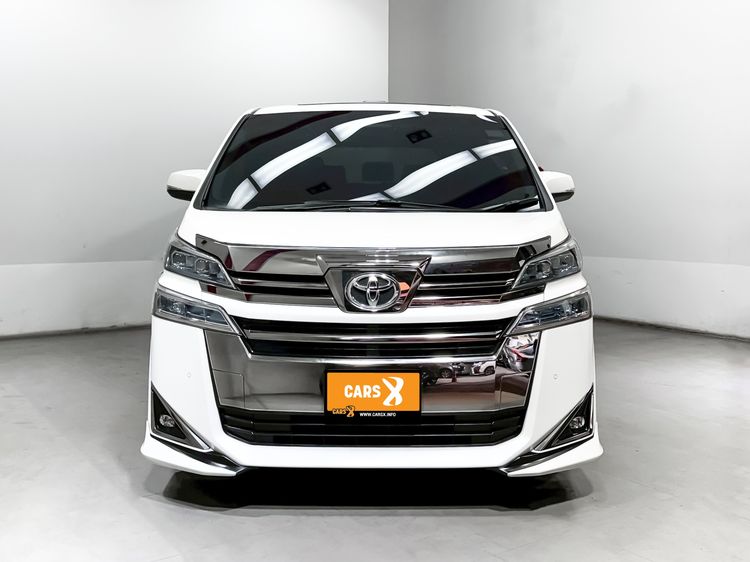 Toyota Vellfire 2018 2.5 Van เบนซิน ไม่ติดแก๊ส เกียร์อัตโนมัติ ขาว รูปที่ 2