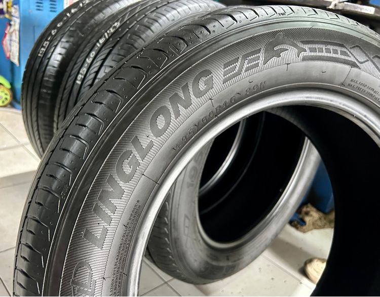 LINGLONG 195 60 16 ยางมือสอง ปลายปี2023 รูปที่ 6