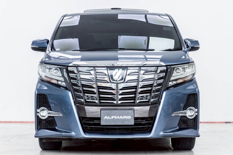 Toyota Alphard 2015 2.5 S C-Package Utility-car เบนซิน ไม่ติดแก๊ส เกียร์อัตโนมัติ เทา รูปที่ 4