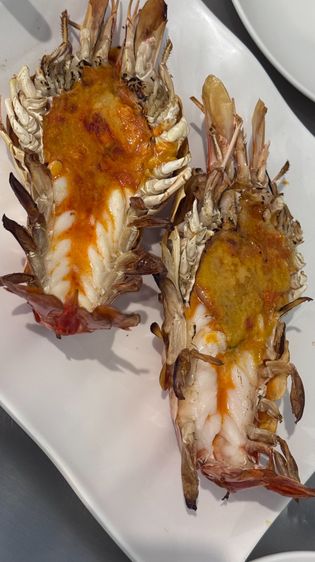 กุ้งเผาแซ่บ