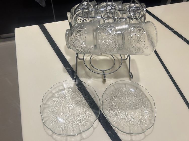 แก้วชา กาแฟ พร้อมจาน รูปที่ 2