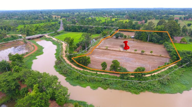 ไม่ใช่ ขายที่ดิน11ไร่ 350,000บ โฉนดติดคลองน้ำสองด้าน อ.นางรอง จ.บุรีรัมย์ รูปที่ 4