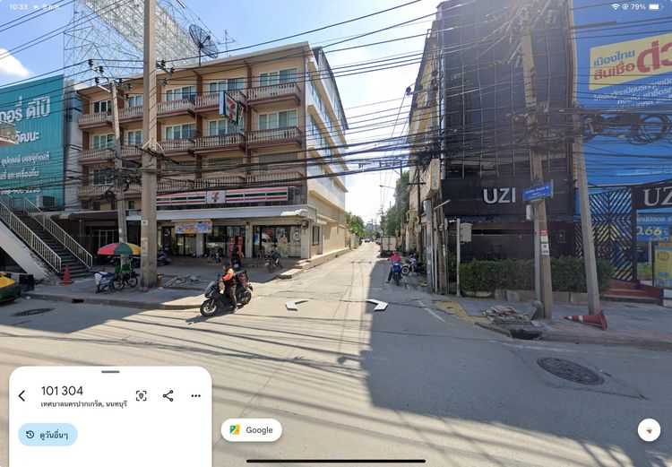 ไม่ใช่ ขายที่ดิน 42.70 ตร.วา. ถมแล้ว ล้อมรั้วคอนกรีตลงเข็มแล้ว ติดจุดขึ้นลงทางด่วนแจ้งวัฒนะ ติดรถไฟฟ้าสายสีชมพู สถานีเมืองทอง เชื่อมแทรมเข้มอิมแพ็ค รูปที่ 3