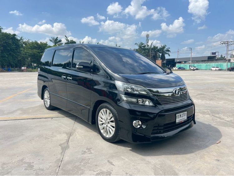 Toyota Vellfire 2014 2.4 Z G Edition เบนซิน เกียร์อัตโนมัติ ดำ รูปที่ 3