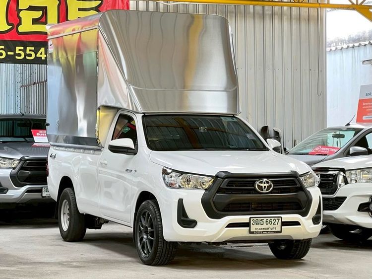 รถ Toyota Hilux Revo 2.4 Entry สี ขาว