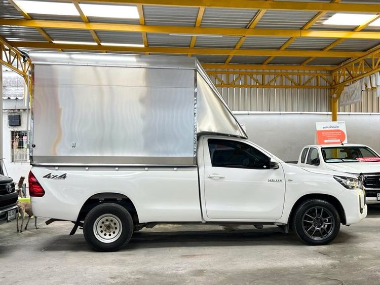 Toyota Hilux Revo 2022 2.4 Entry Pickup ดีเซล ไม่ติดแก๊ส เกียร์ธรรมดา ขาว รูปที่ 4