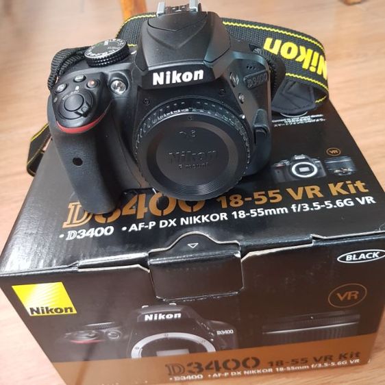 กล้อง DSLR ไม่กันน้ำ กล้อง Nikon D3400 Body
