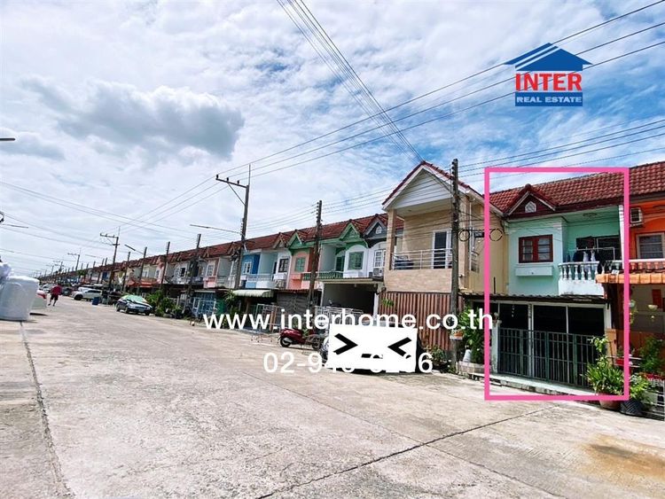 ทาวน์เฮ้าส์ 2 ชั้น 16 ตร.ว. หมู่บ้านฉัตรณรงค์วิลล่า5 ลำลูกกา คลอง7 ถนนลำลูกกา ถนนรังสิต-นครนายก ลำลูกกา ปทุมธานี รูปที่ 2
