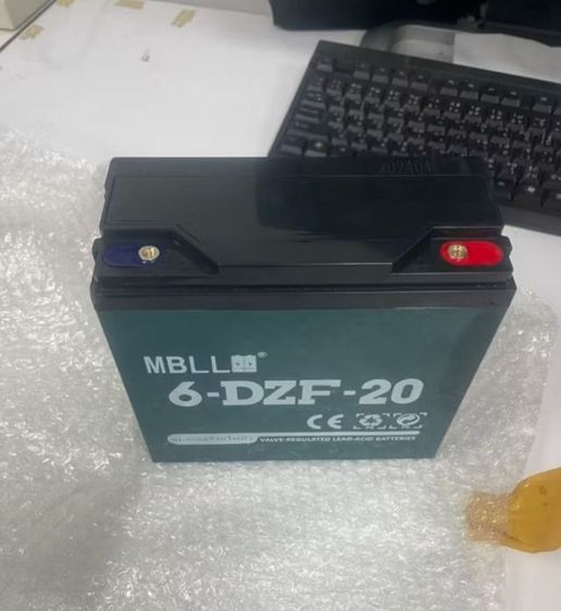 แบตเตอรี่จักรยานไฟฟ้า 12v 20Ah รูปที่ 2