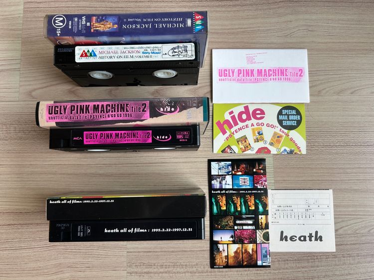 VHS hide and heath (x japan) หายาก รูปที่ 3