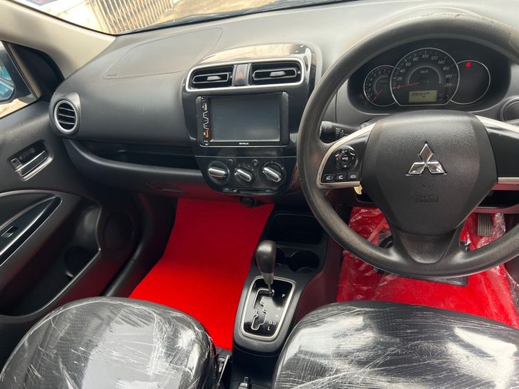 Mitsubishi Attrage 2017 1.2 GLX Sedan เบนซิน ไม่ติดแก๊ส เกียร์อัตโนมัติ เทา รูปที่ 4