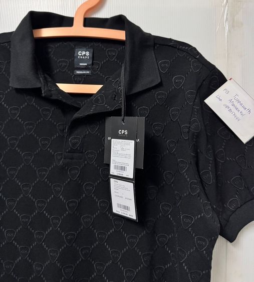 เสื้อโปโล cps คอปก ปักลาย โมโนแกรมโลโก้ หายาก รูปที่ 4