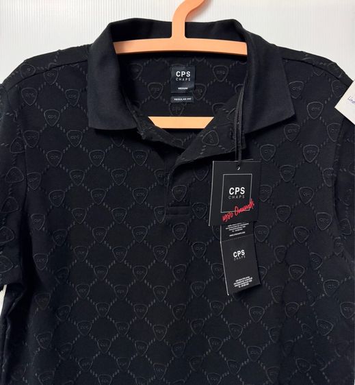 เสื้อโปโล cps คอปก ปักลาย โมโนแกรมโลโก้ หายาก รูปที่ 2