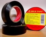 เทปพันสายไฟสีดำเนื้อPVC เทปกาวพันสายไฟมาตรฐานโรงงาน Goldtapeเทปติดรางเก็บสายไฟ TEL 090-8786297