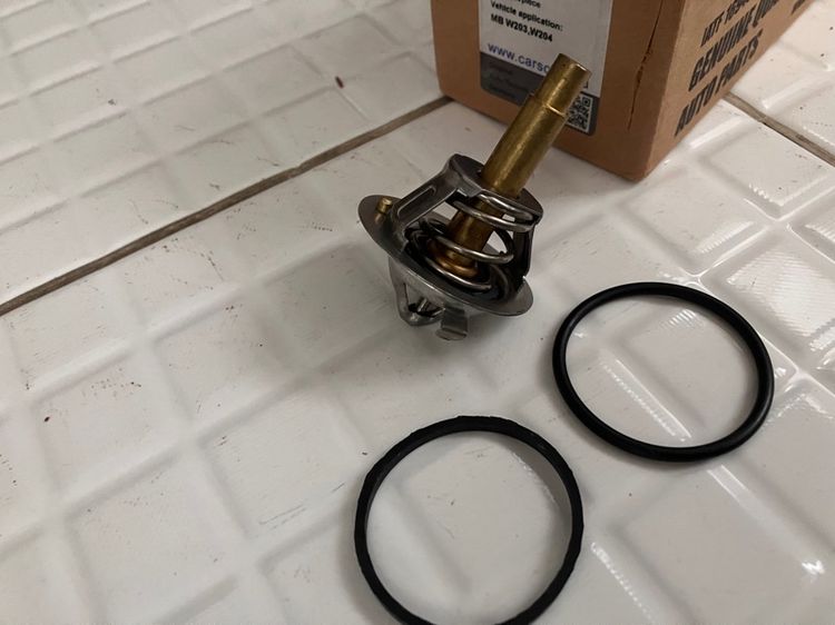 วาล์วน้ำ Thermostat Benz เครื่อง M271 W203 W204 W211 W212 W207 R171 แบรนด์เยอร์มัน 🇩🇪 เป็นของใหม่ครับ รูปที่ 6