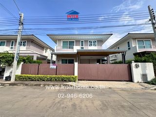 บ้านเดี่ยว 2 ชั้น 58.5 ตร.ว. หมู่บ้านศุภาลัยพาร์ควิลล์ ปิ่นเกล้า-กาญจนาฯ ซอยกันตนา ถนนบางคูลัด-วัดพระเงิน บางใหญ่ นนทบุรี