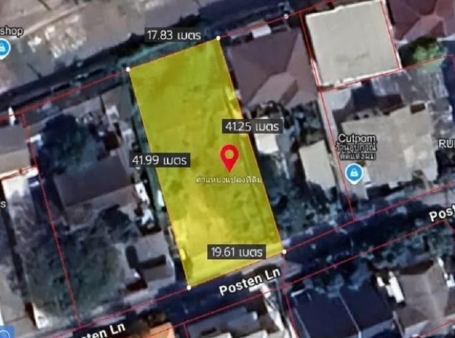 ขายด่วน ที่ดินเปล่า ขนาด 191.6 ตรว.ซอย รัชดาภิเษก32 แขวงจันทรเกษม กรุงเทพ รูปที่ 4