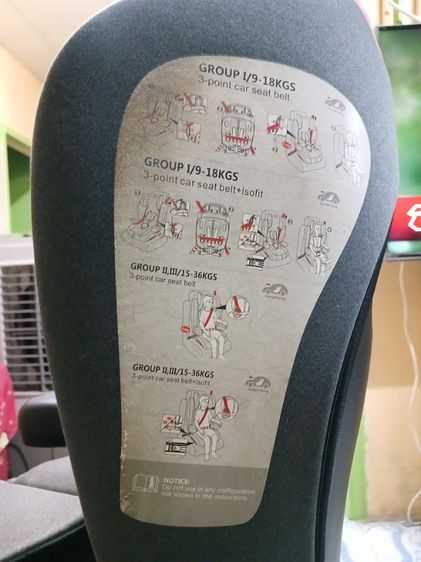 คาร์ซีท 800 รถเข็นเด็กถอดประกอบได้ 500 ซื้อคู่ลดราคาให้อีกครับ รูปที่ 8