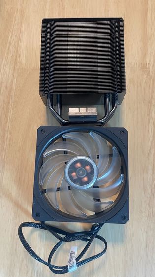 CPU AIR COOLER (พัดลมซีพียู) COOLER MASTER HYPER 212 RGB BLACK EDITION รูปที่ 3