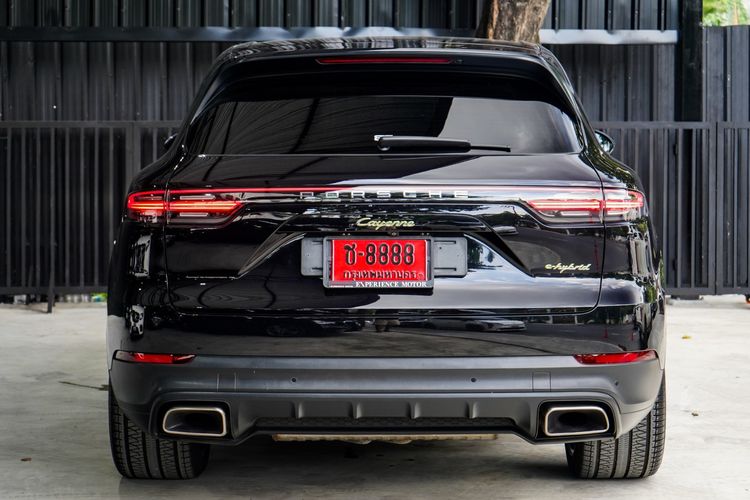 Porsche Cayenne 2018 3.0 E-Hybrid 4WD Utility-car ไฮบริด เกียร์อัตโนมัติ ดำ รูปที่ 4