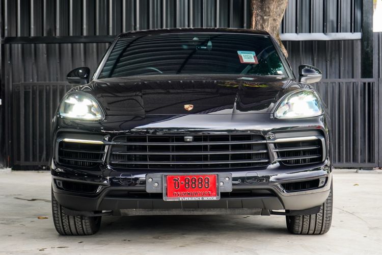 Porsche Cayenne 2018 3.0 E-Hybrid 4WD Utility-car ไฮบริด เกียร์อัตโนมัติ ดำ รูปที่ 2