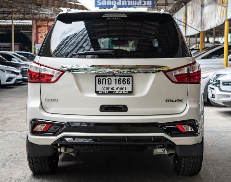 Isuzu MU-X 2019 1.9 The Onyx Utility-car ดีเซล ไม่ติดแก๊ส เกียร์อัตโนมัติ ขาว รูปที่ 4
