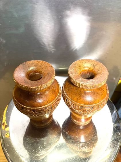 แจกัน งานแกะสลักสะสม รูปที่ 4