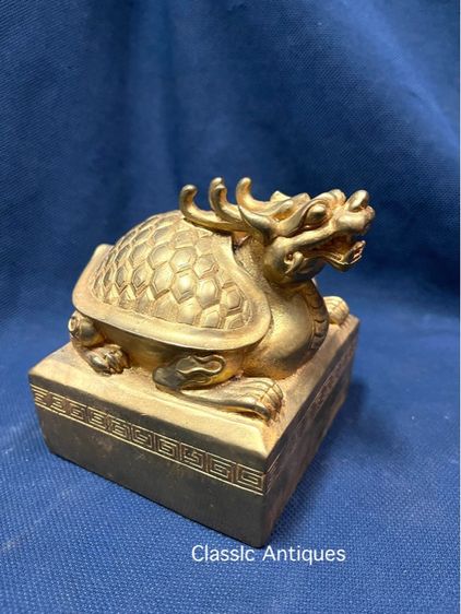 ตราประทับ เต่ามังกร กระไหล่ทอง A1 รูปที่ 12