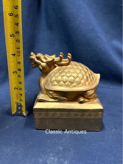 ตราประทับ เต่ามังกร กระไหล่ทอง A1 รูปที่ 13