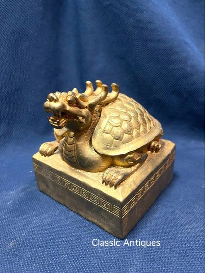 ตราประทับ เต่ามังกร กระไหล่ทอง A1 รูปที่ 10