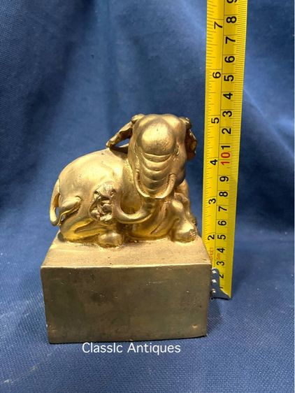 ตราประทับ คชสาร กระไหล่ทองA8 รูปที่ 11