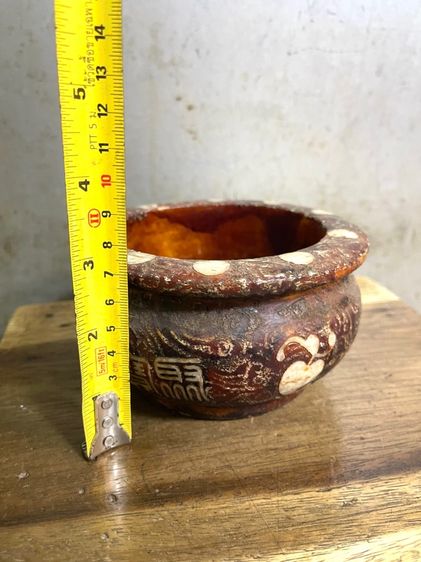 กระถางหิน แกะสลัก สะสมA4 รูปที่ 10