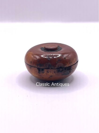 ตลับสีผึ้ง โบราณเก่าสะสม รูปที่ 9