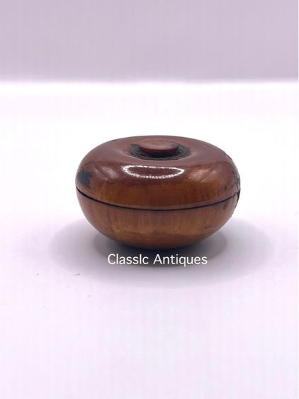 ตลับสีผึ้ง โบราณเก่าสะสม รูปที่ 10