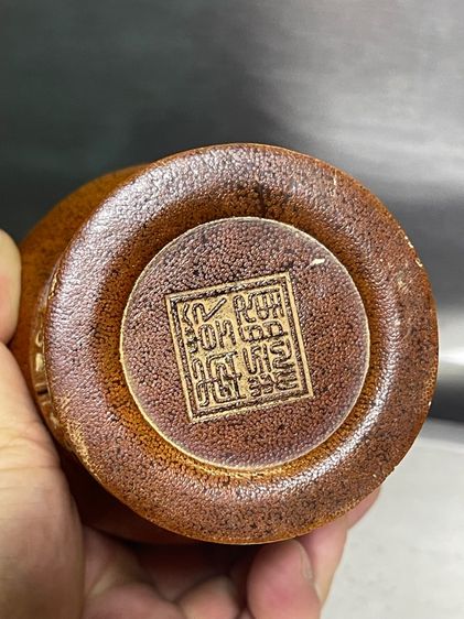 แจกัน หัวสิงห์ งานแกะสลักสะสม รูปที่ 11