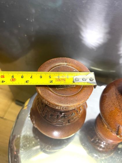 แจกัน หัวสิงห์ งานแกะสลักสะสม รูปที่ 17