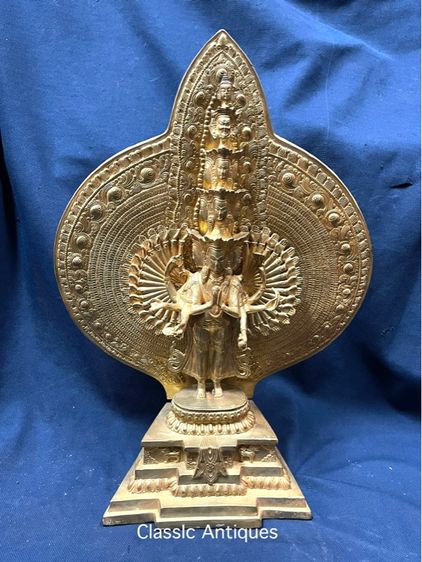 เจ้าแม่กวนอิม พันมือ กะไหล่ทองสะสม