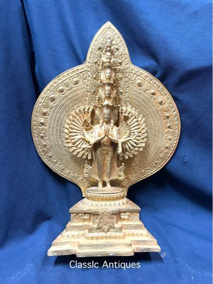 เจ้าแม่กวนอิม พันมือ กะไหล่ทองสะสม รูปที่ 12