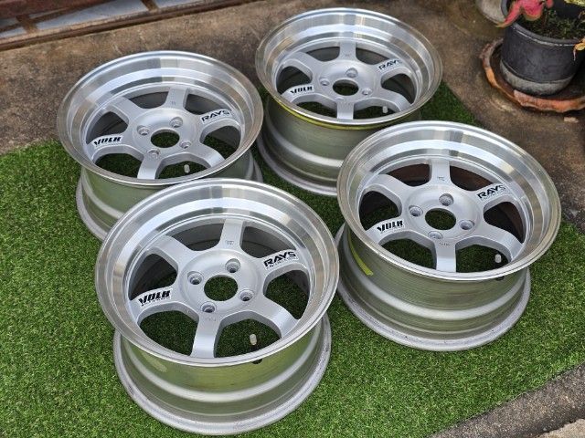 TE37V 
ขอบ 15 กว้าง 8 ET25
4รู100 pcd. รูปที่ 2