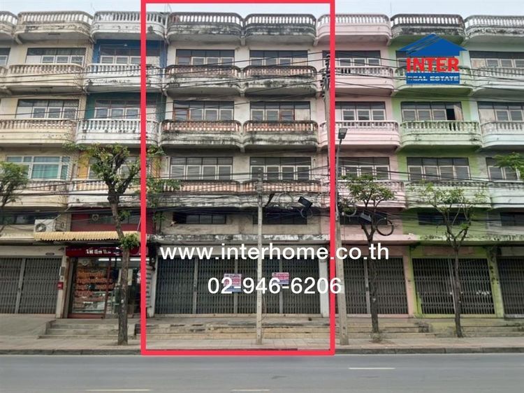 อาคารพาณิชย์ 4.5 ชั้น 34.1 ตร.ว อาคารพาณิชย์ ซอยประชาอุทิศ125 ถนนประชาอุทิศ ซอยประชาอุทิศ125 เขตราษฎร์บูรณะ กรุงเทพมหานคร