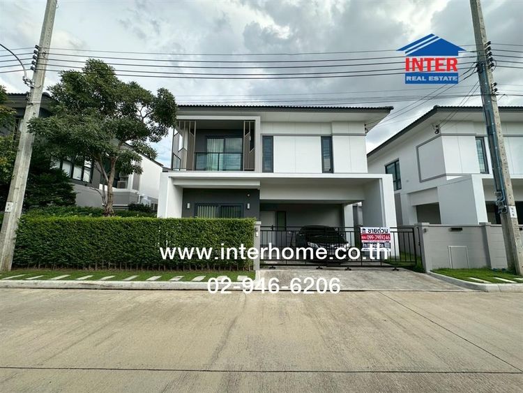 ไม่ใช่ บ้านเดี่ยว 2 ชั้น 50.6 ตร.ว. หมู่บ้านพีเว่รามอินทรา-วงแหวน ถนนกาญจนาภิเษก ถนนรามอินทรา เขตบางเขน กรุงเทพมหานคร