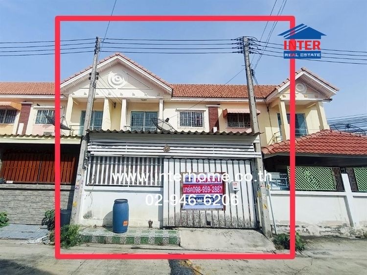 ไม่ใช่ ทาวน์เฮ้าส์ 2 ชั้น 32.4 ตร.ว. หมู่บ้านนิราวิลล์ เอกชัย-โพธิ์แจ้ เฟส2 ใกล้สนามกอล์ฟเอกชัย ถนนเลียบคลองสี่วาตากล่อม ถนนเอกชัย เมืองสมุทรสาคร 