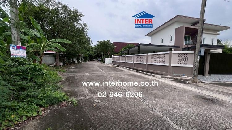 ที่ดินเปล่า 88 ตร.ว. ที่ดินเปล่ามีนบุรี ในหมู่บ้านประภาวรรณโฮม ซอย17 ซอยบึงขวาง 1-1 ถนนสุวินทวงศ์ ถนนคุ้มเกล้า เขตมีนบุรี กรุงเทพมหานคร