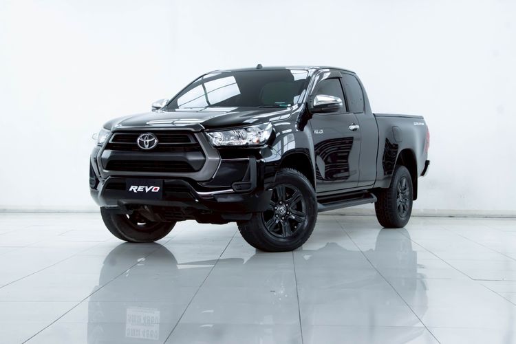 Toyota Hilux Revo 2020 Smart Cab 2.4 Mid Prerunner Pickup ดีเซล ไม่ติดแก๊ส เกียร์ธรรมดา ดำ