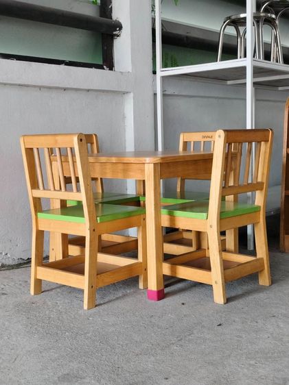 🔴ขายชุดโต๊ะ+เก้าอี้ ของเด็ก-ยี่ห้อ DEMAJE (มือสอง)🔴 รูปที่ 9