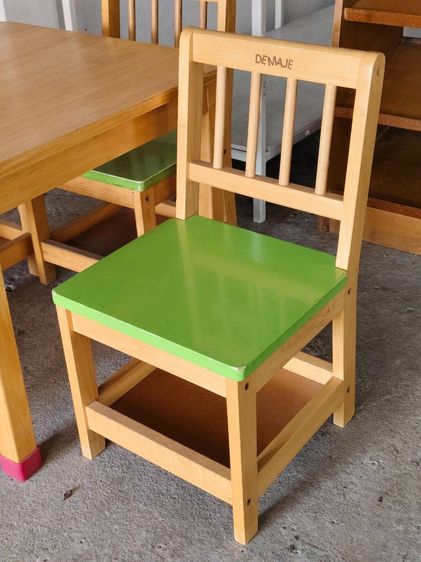 🔴ขายชุดโต๊ะ+เก้าอี้ ของเด็ก-ยี่ห้อ DEMAJE (มือสอง)🔴 รูปที่ 3