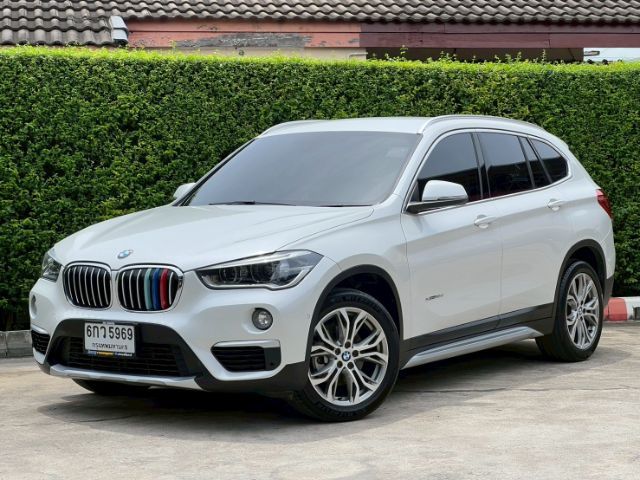 BMW X1 2015 2.0 sDrive18d xLine Utility-car ดีเซล ไม่ติดแก๊ส เกียร์อัตโนมัติ ขาว รูปที่ 2