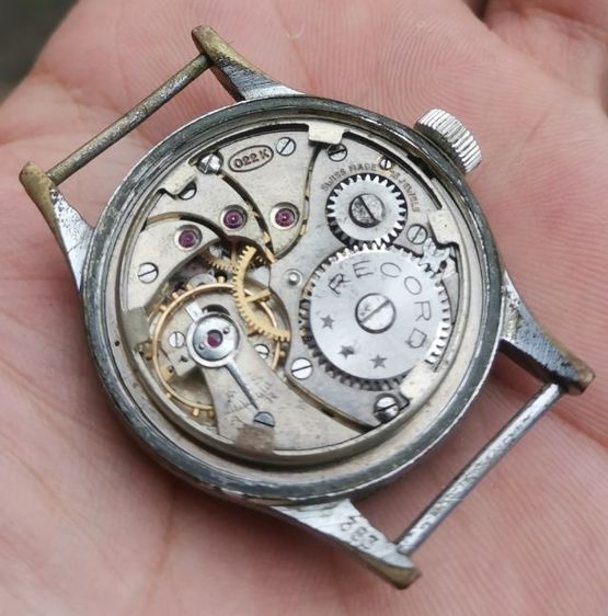 นาฬิกาทหารวินเทจ Vintage Record Dirty​ Dozen​ WWII Military Watch ไขลาน สายทหารต้องเก็บครับ ราคาแบ่งปัน รูปที่ 11
