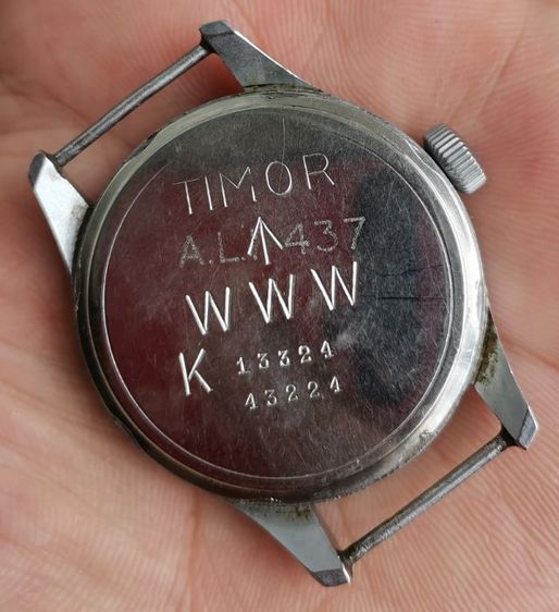 นาฬิกาทหารวินเทจ Vintage Timor Dirty​ Dozen​ WWII Military Watch ไขลาน ตัวจบแนวทหาร ราคาแบ่งปันครับ รูปที่ 8
